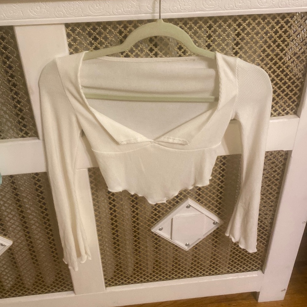 Crop Top Blouse Size Small